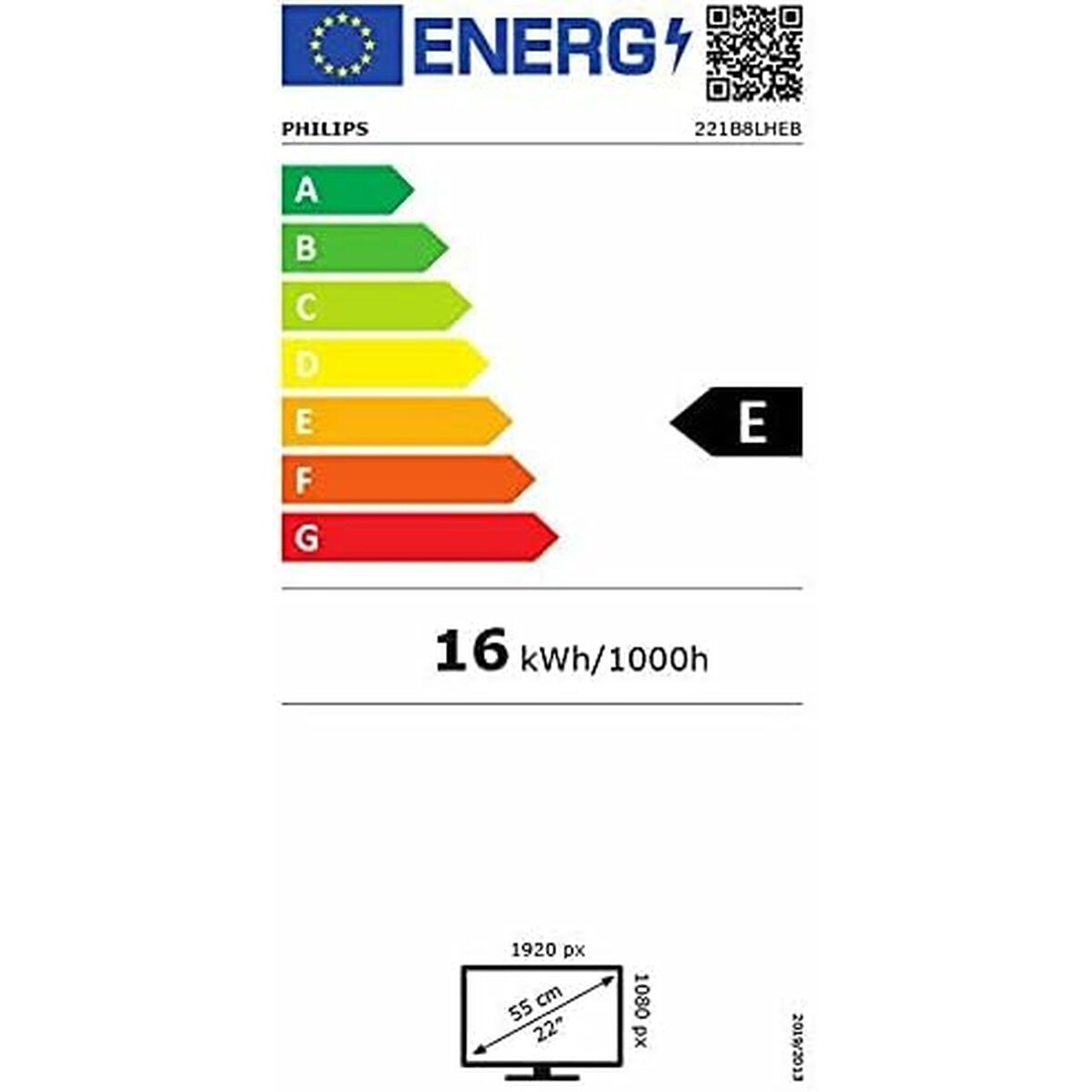 Монитор Philips 221B8LHEB/00 21,5 LED Full HD 60 Hz-8
