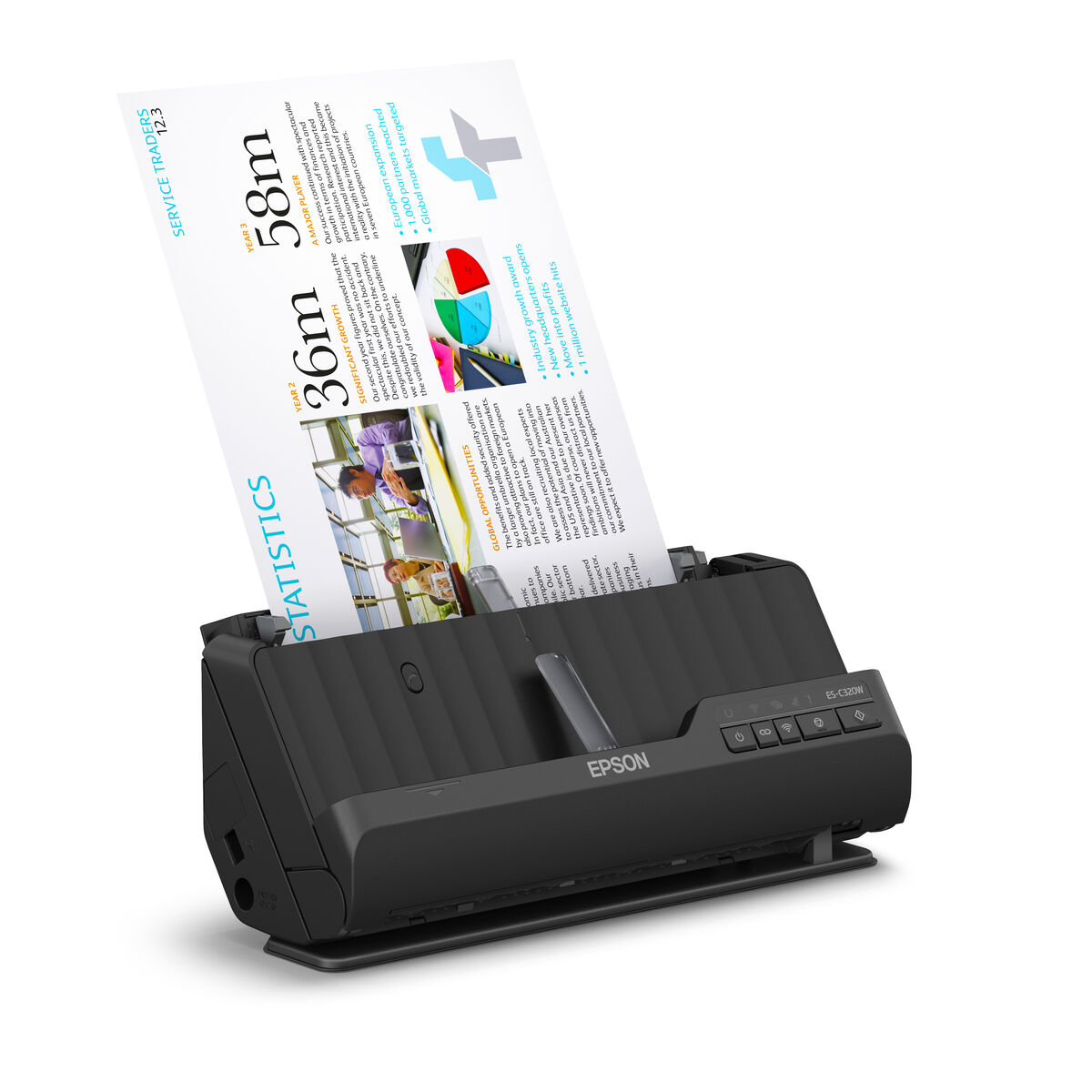 Сканер Epson ES-C320W-5