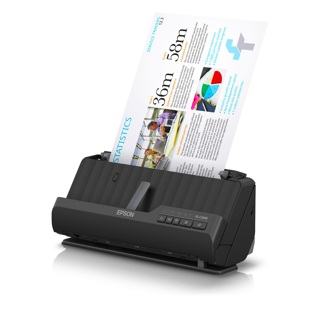 Сканер Epson ES-C320W-7
