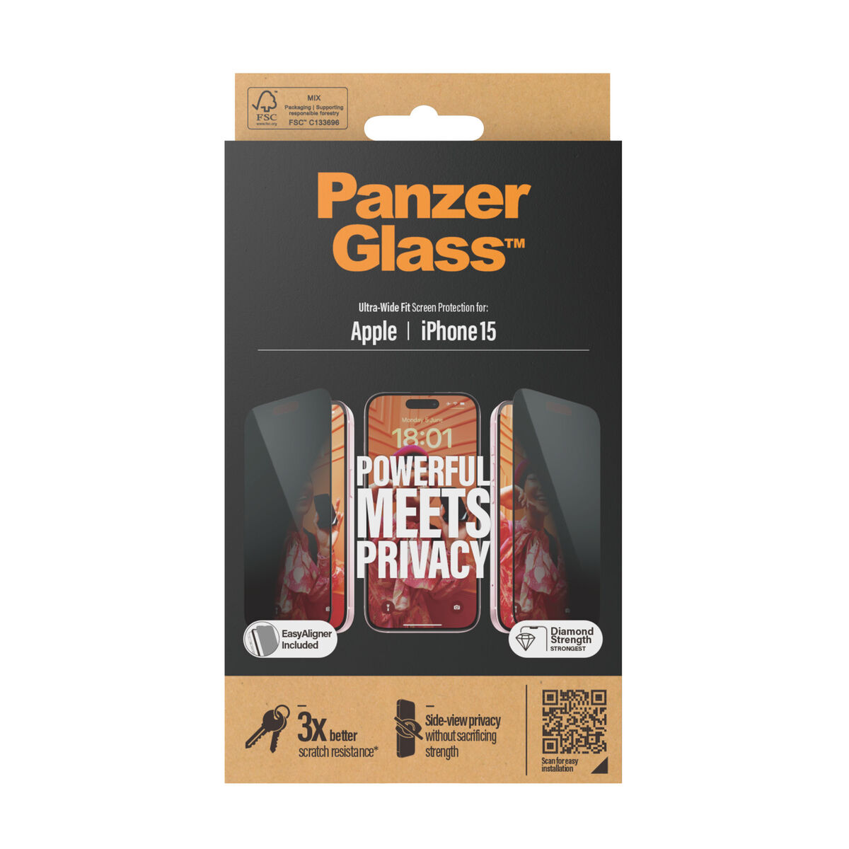 Защита для экрана для телефона Panzer Glass P2809 Apple-4