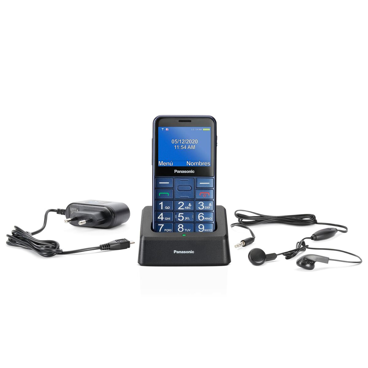 Мобильный телефон для пожилых людей Panasonic KX-TU155EXCN 2,4 Синий-4