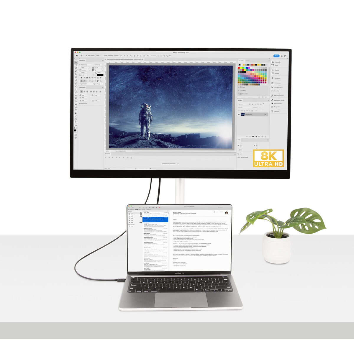 Кабель Thunderbolt 3 Startech TBLT4MM50CM-3