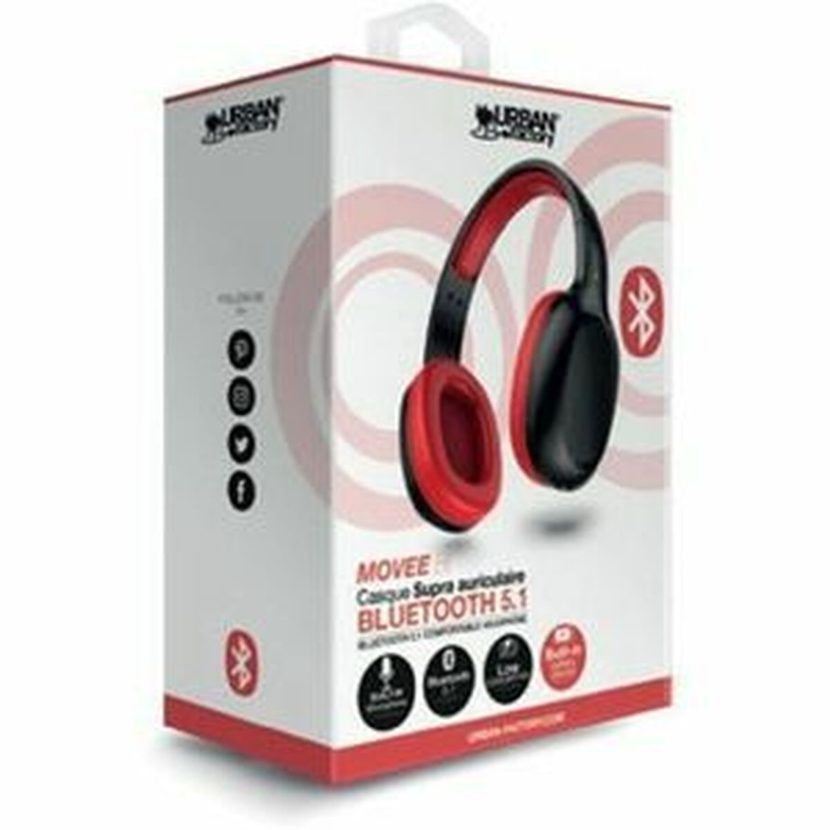 Bluetooth-наушники Urban Factory MOV03UF-3