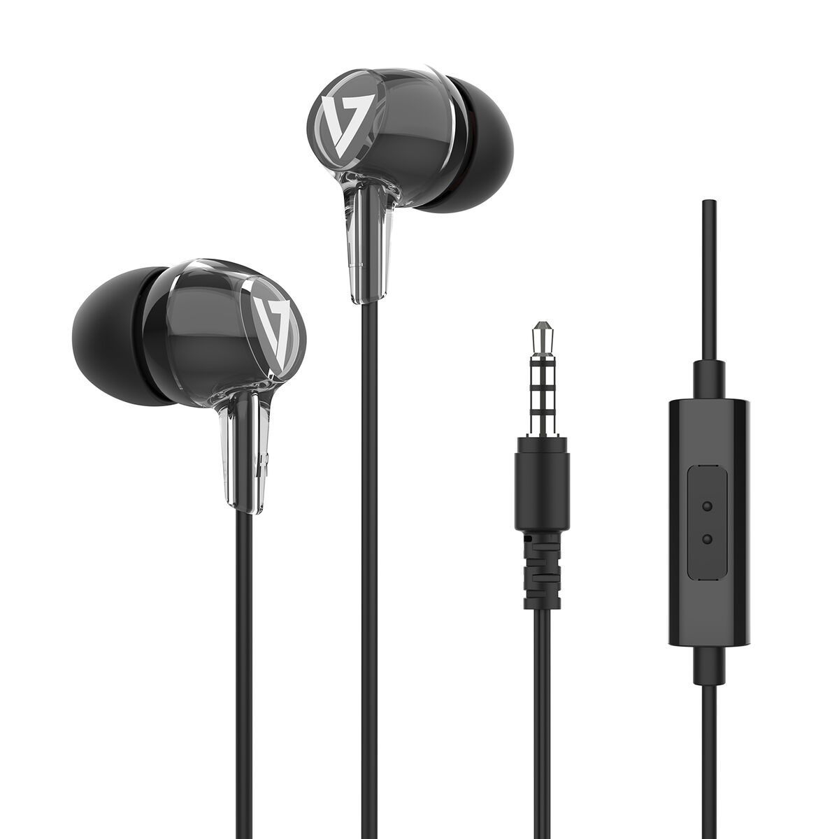 Наушники V7 HA220 Чёрный-5