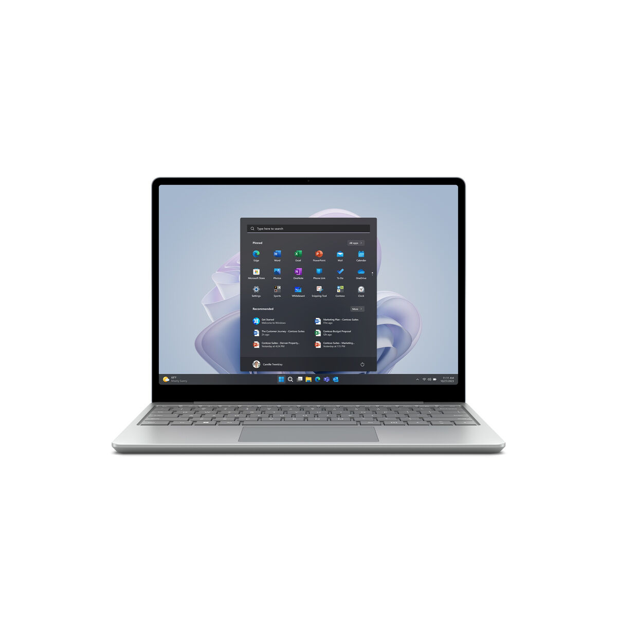 Ноутбук Microsoft Surface Laptop Go 3 Испанская Qwerty 12,4 Intel Core i5-1235U 16 GB RAM 512 Гб SSD-3