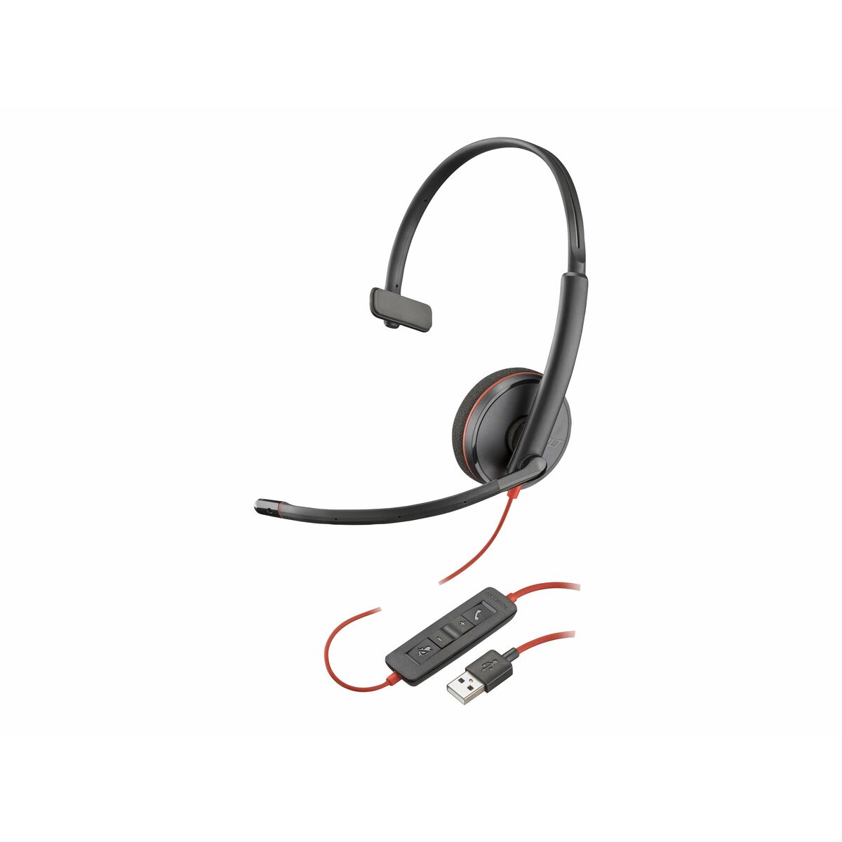 Poly 80S01AA Black Headphones