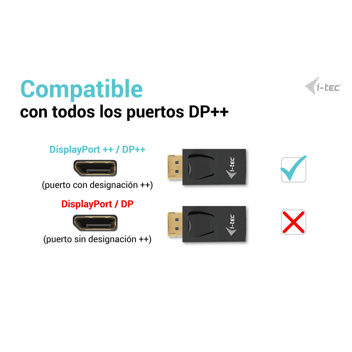 Адаптер Thunderbolt —USB-C i-Tec DP2HDMI4K30HZ-6