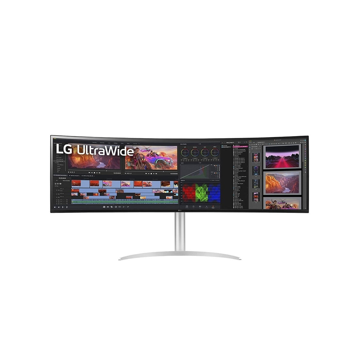 Монитор LG 49WQ95C-W 49 144 Hz 50-60 Hz-4