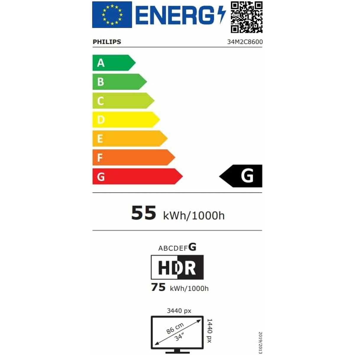 Игровой монитор Philips 34M2C8600/00 34 Wide Quad HD 50-60 Hz-7