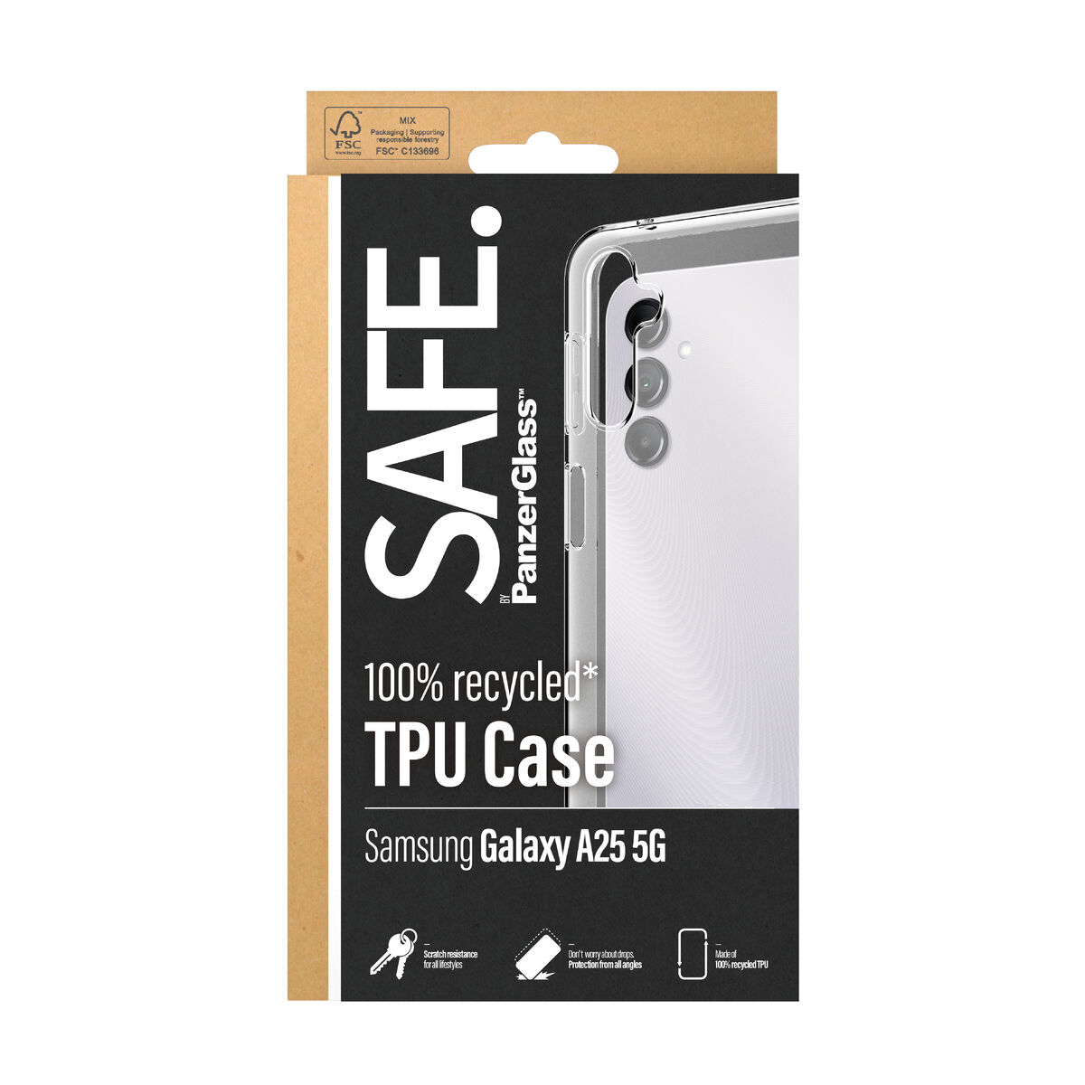 Proteção para tela para o telefone Panzer Glass SAFE95683 Samsung GALAXY NEW A24 5G
