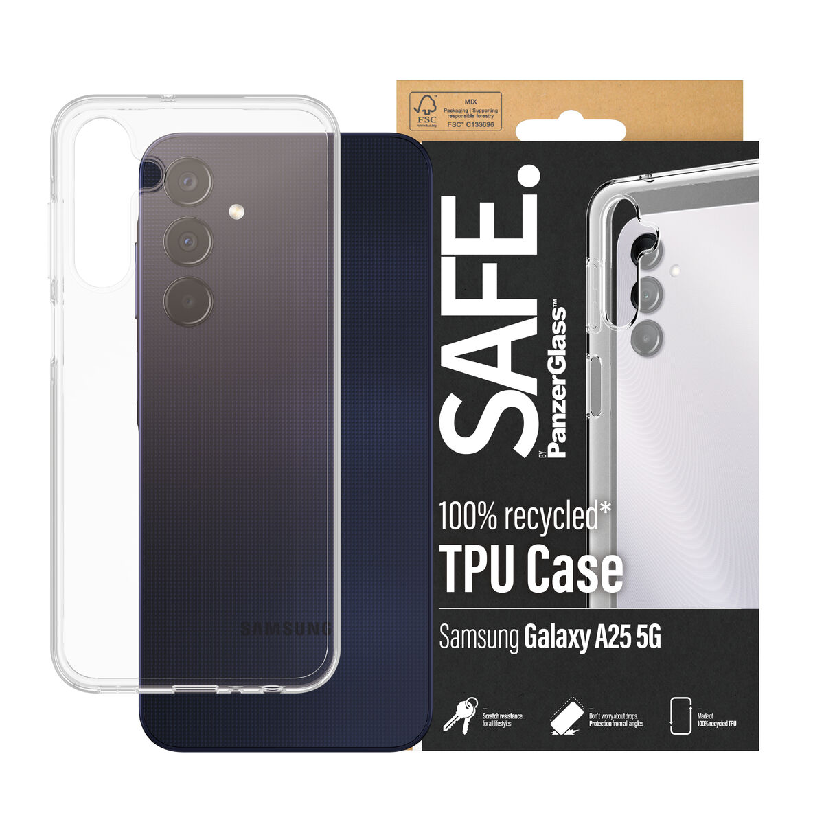 Защита для экрана для телефона Panzer Glass SAFE95683 Samsung GALAXY NEW A24 5G-3