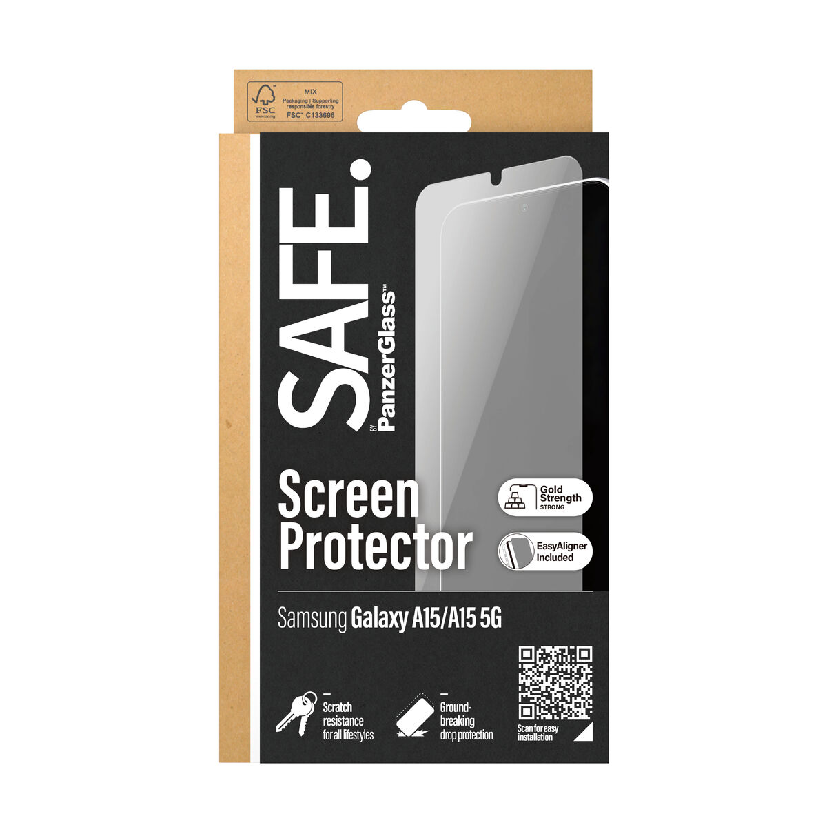 Защита для экрана для телефона Panzer Glass SAFE95678 Samsung GALAXY NEW A14/A14 5G-3