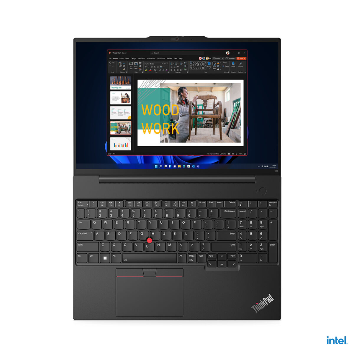 Ноутбук Lenovo ThinkPad E16 16 Intel Core i7-13700H 32 GB RAM 1 TB SSD Испанская Qwerty-8