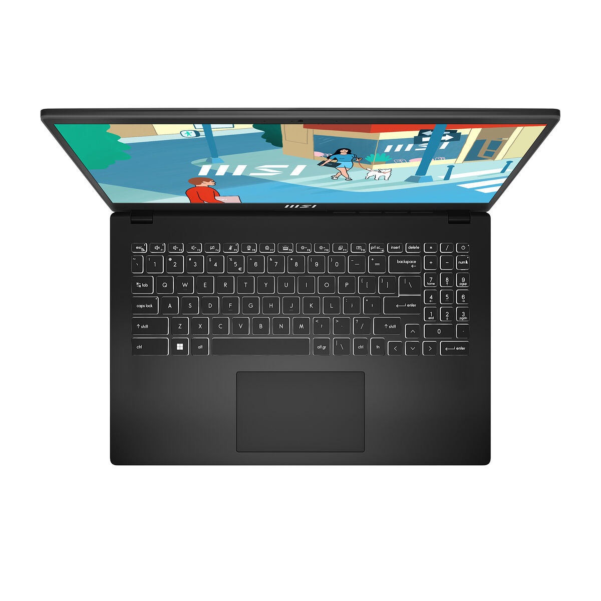 Ноутбук MSI MODERN 15 H B13M-008XES 15,6 Intel Core I7-1255U Intel Core i7-13620H 16 GB RAM 1 TB SSD Испанская Qwerty-5
