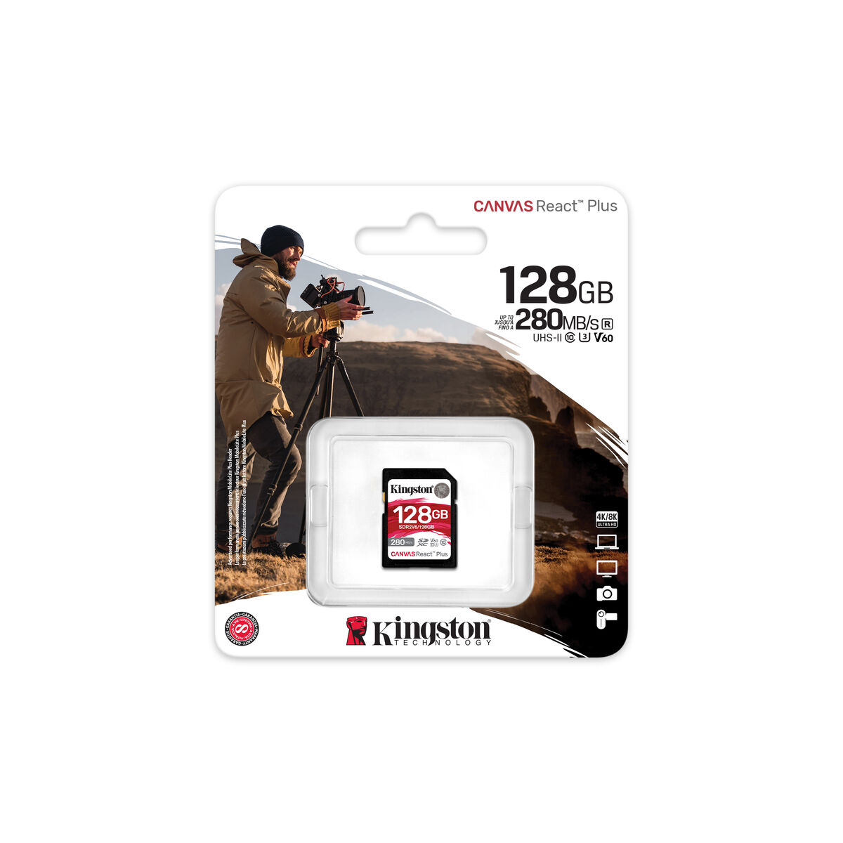 Карта памяти SDXC Kingston SDR2V6/128GB 128 Гб-2