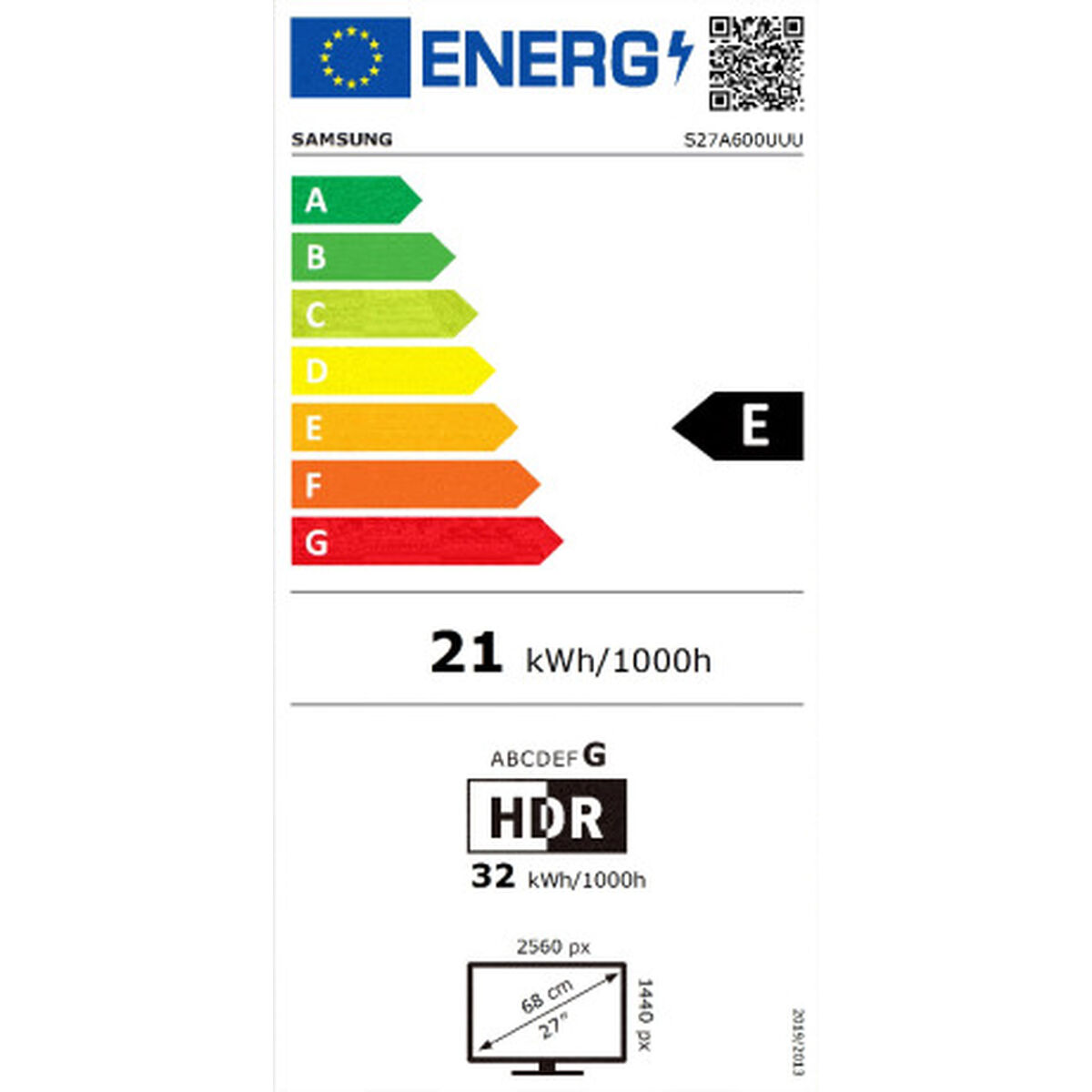 Samsung LS27A600UUUXEN Quad HD 27 75 Hz monitor-5