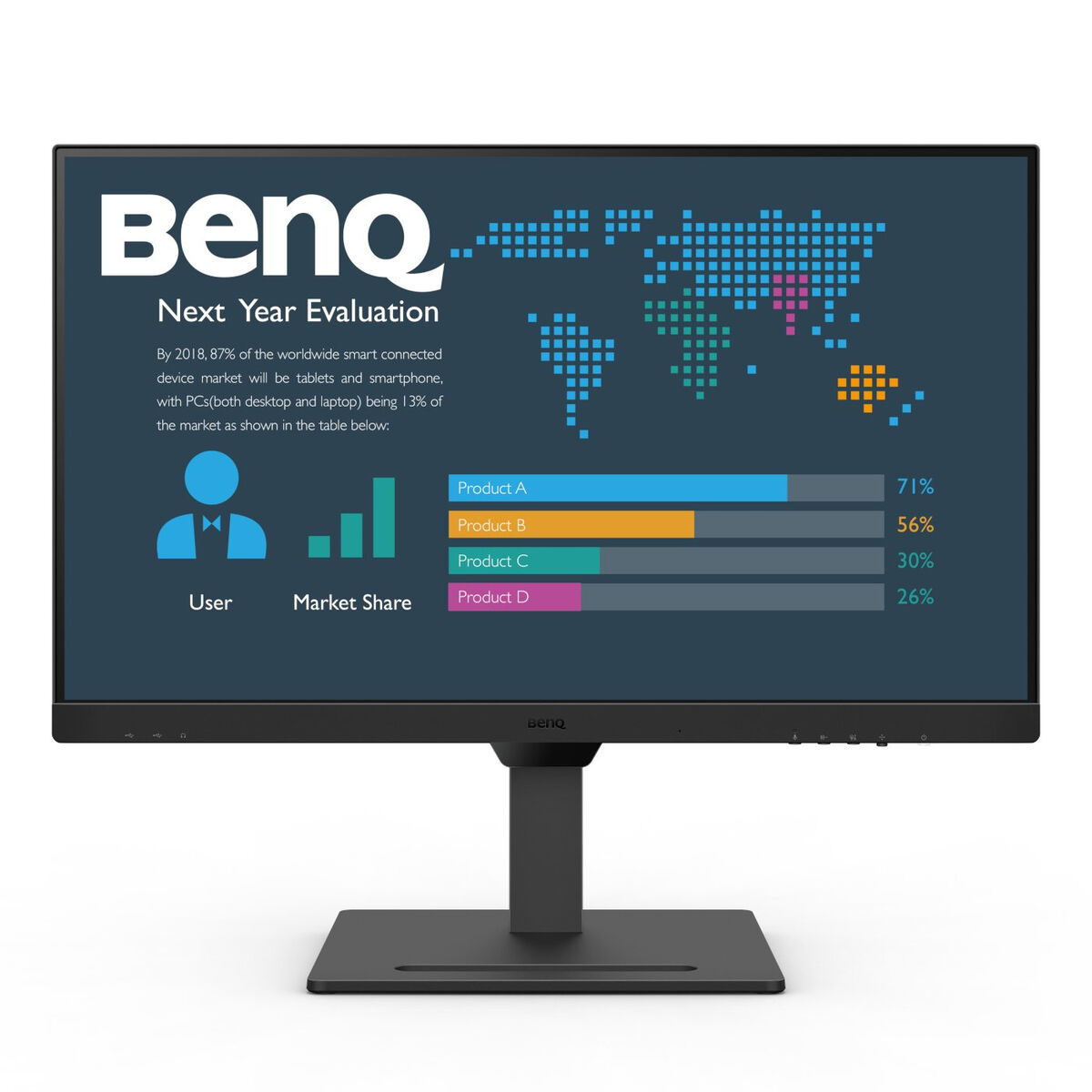 Moniteur de jeu BenQ BL2790QT Quad HD 27 75 Hz