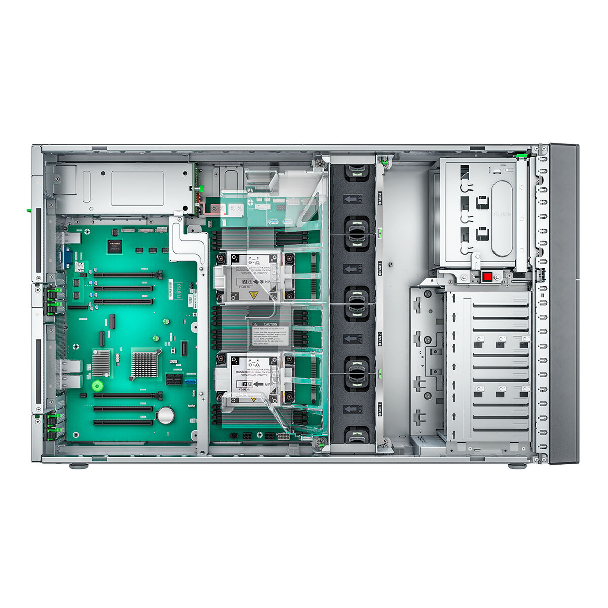 Сервер Fujitsu PRIMERGY TX2550 M7 Intel Xeon Silver 4410Y 32 GB RAM-3