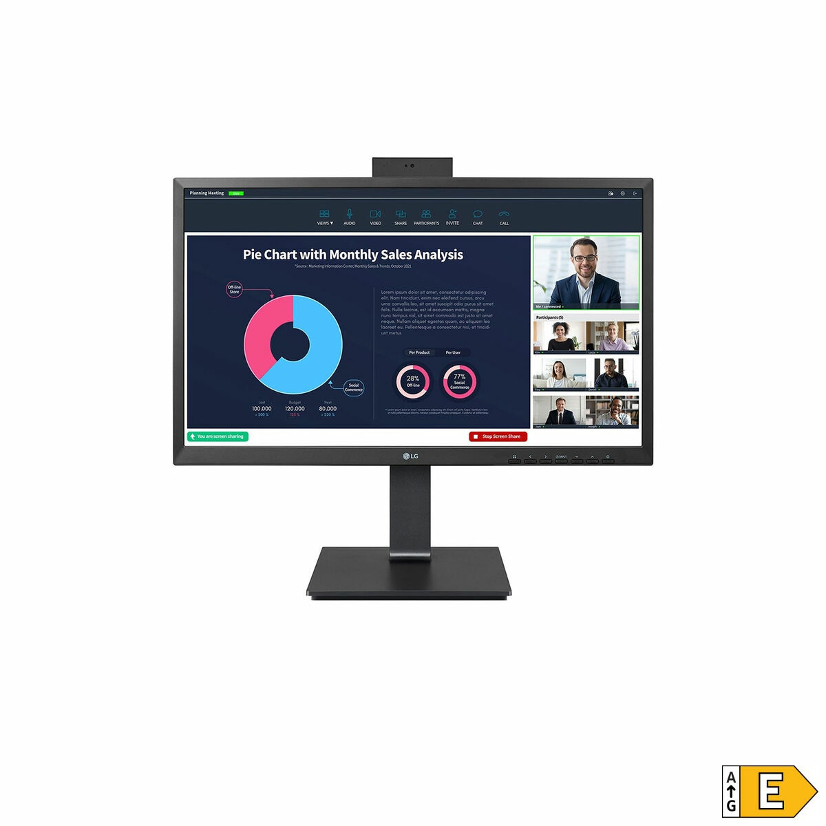 LG 24BP75CP-B Full HD Monitor 238-2