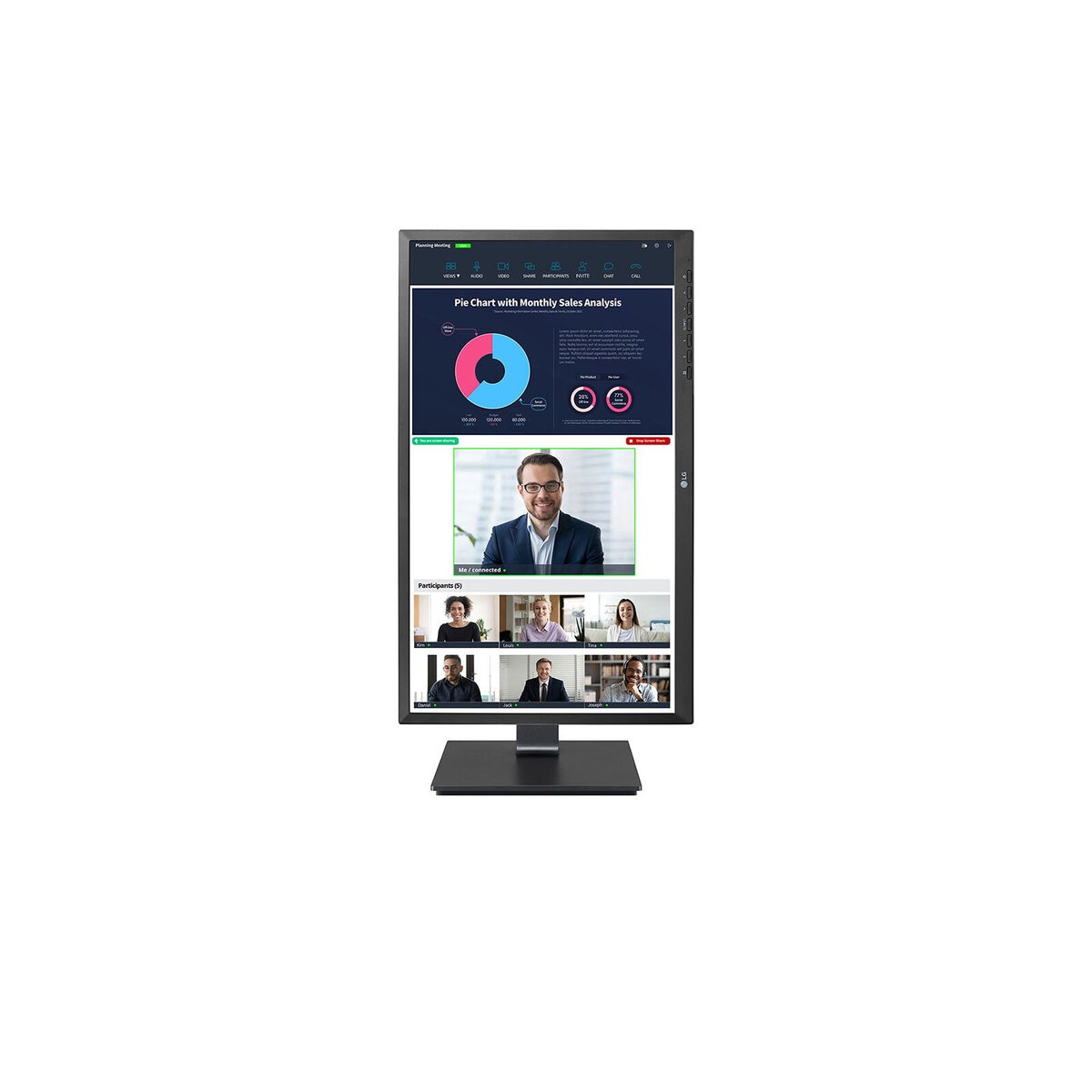 LG 24BP75CP-B Full HD Monitor 238-4