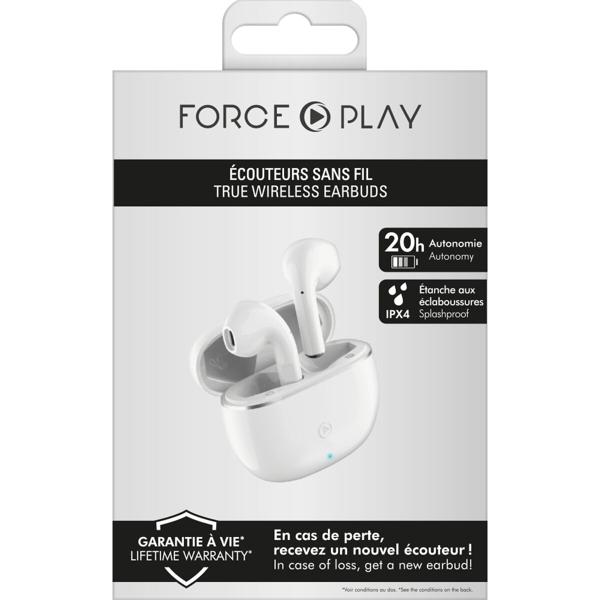 Bluetooth құлаққаптар in Ear Big Ben Interactive FPYTWSBOUTON Ақ-3