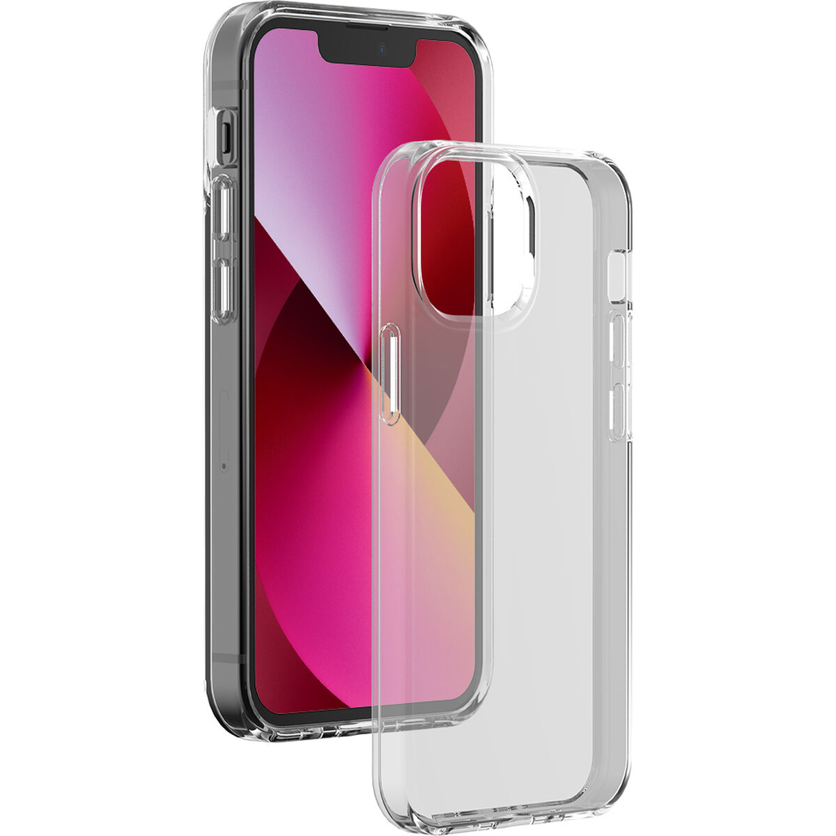 علبة الهاتف المحمول BigBen المتصلة SILITRANSIP1361 Apple iPhone 13 شفافة