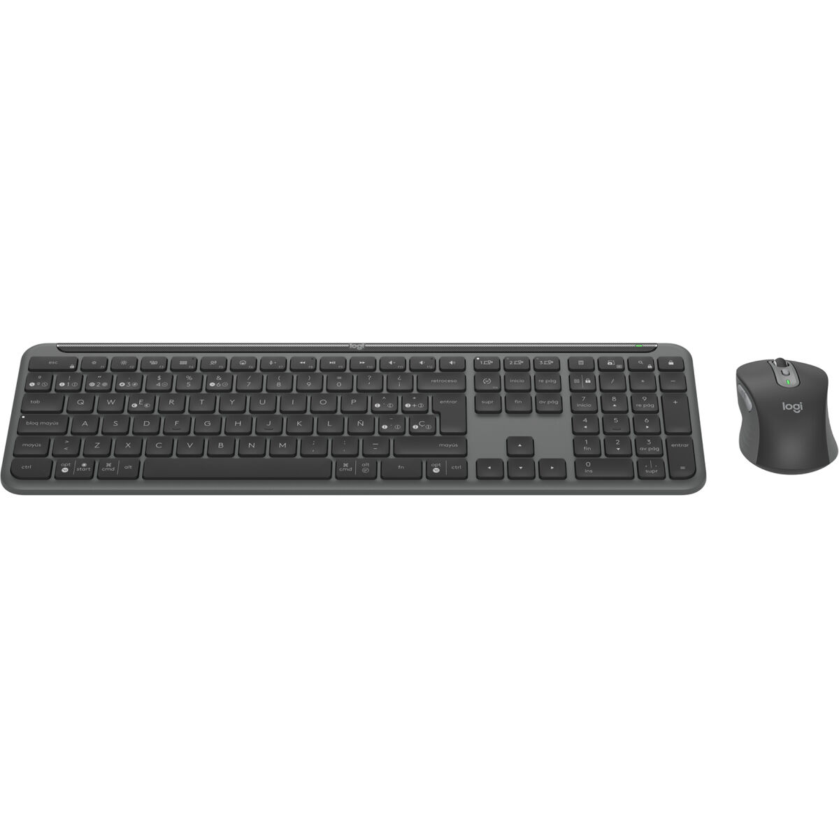 Клавиатура и мышь Logitech MK950 Графитовый Испанская Qwerty-3