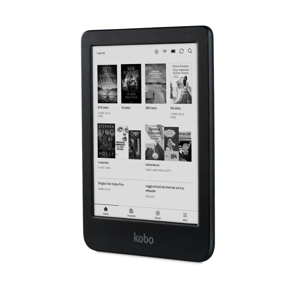 Эл. книга Rakuten N365-KU-BK-K-EP Чёрный 16 Гб-2