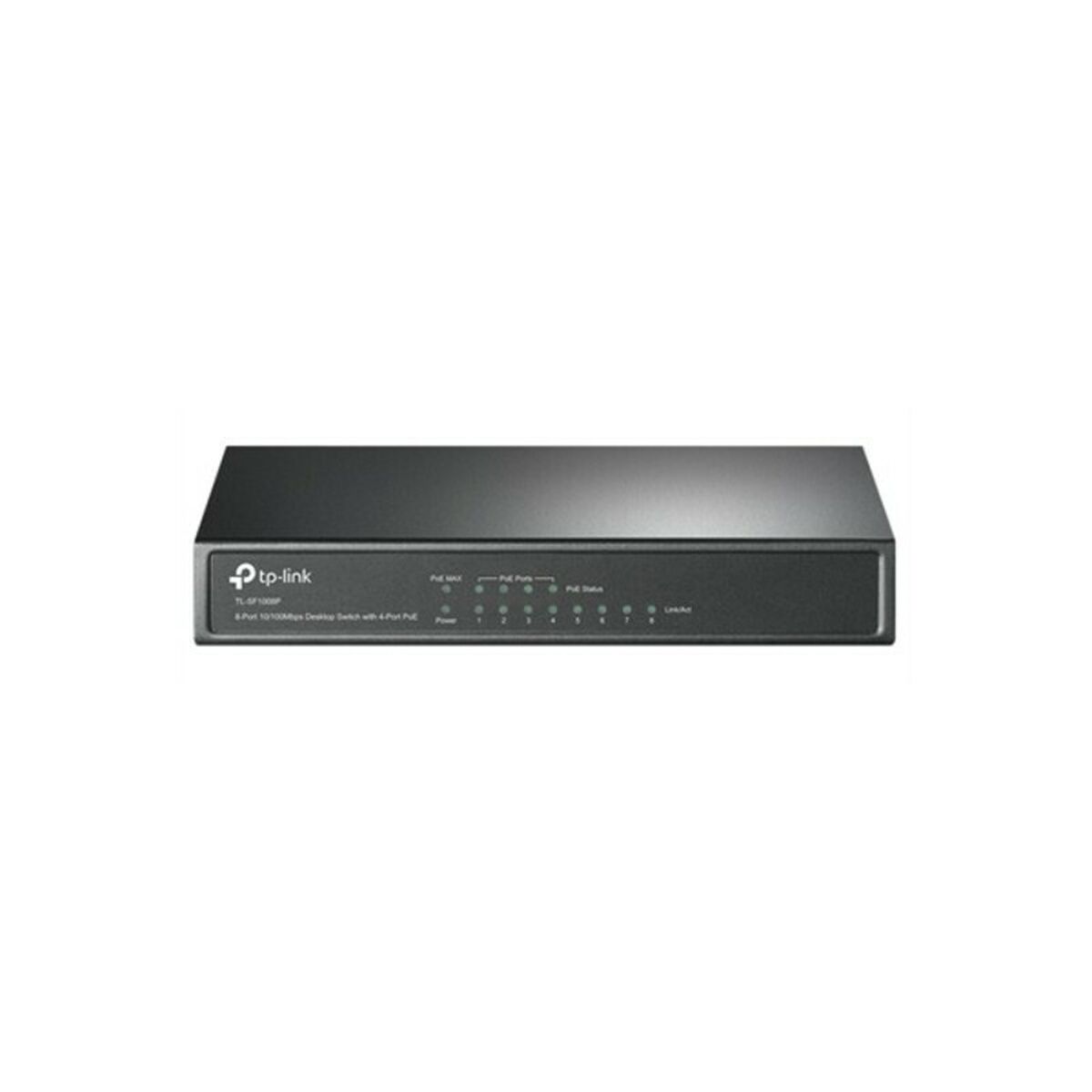 Настольный коммутатор TP-Link TL-SF1008P RJ45 PoE 1.6 Gbps-3
