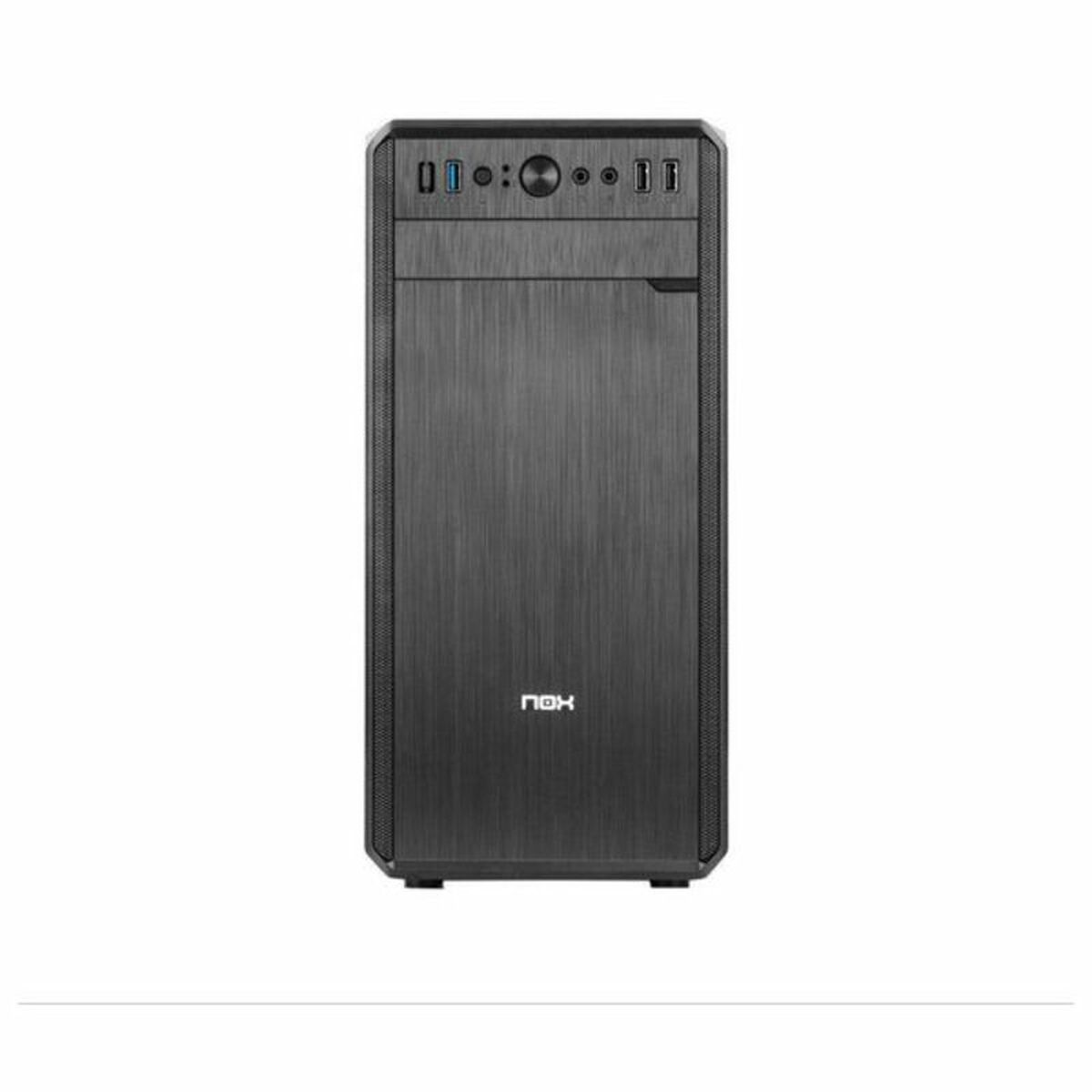 Блок полубашня Micro ATX Nox S0213826 Чёрный Разноцветный-4
