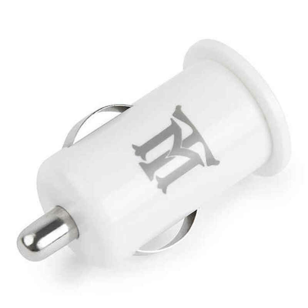 USB Maillon Technologique MTCC1W21 2,1A 10,5Wホワイトの車の充電器