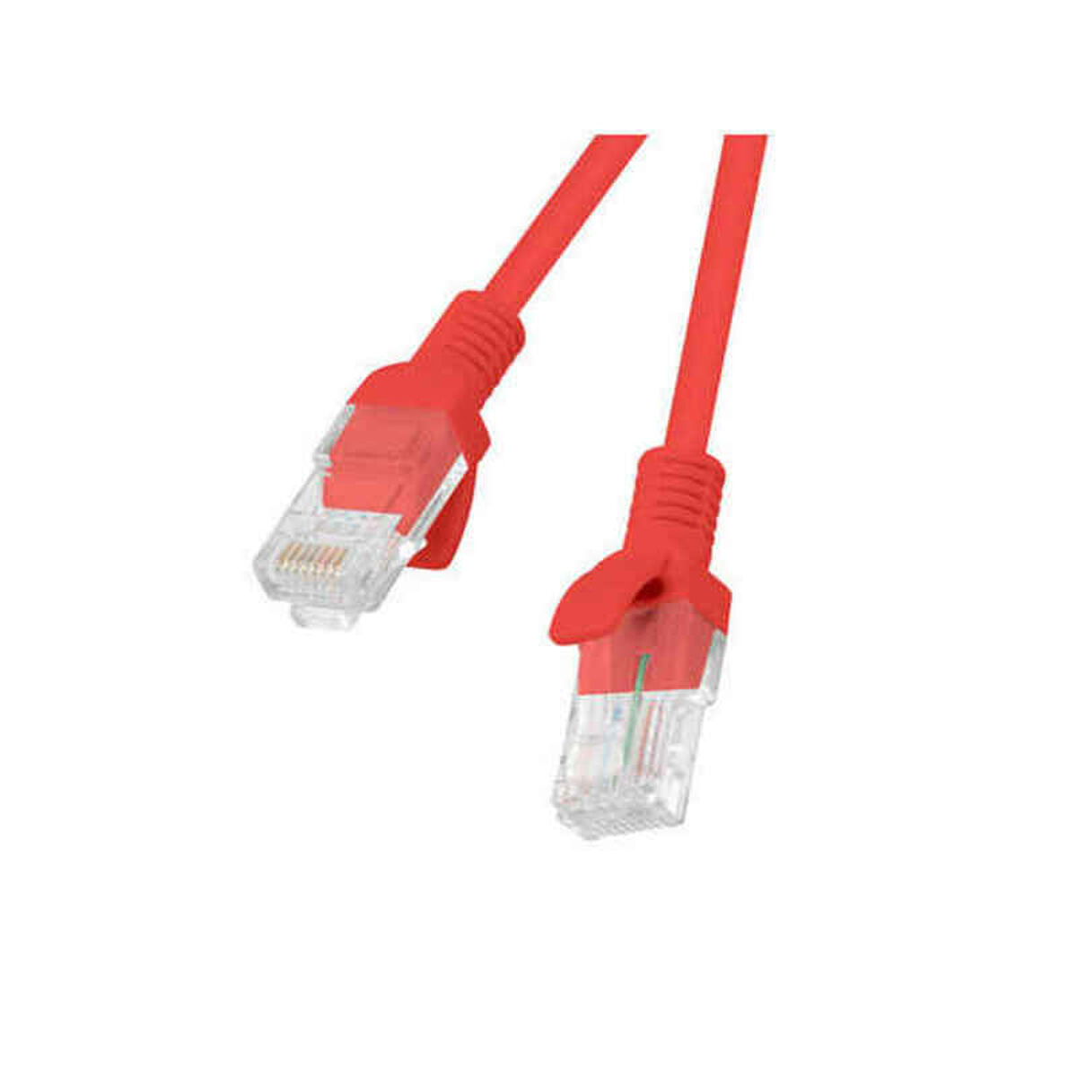 Жесткий сетевой кабель UTP кат. 6 Lanberg Красный-2