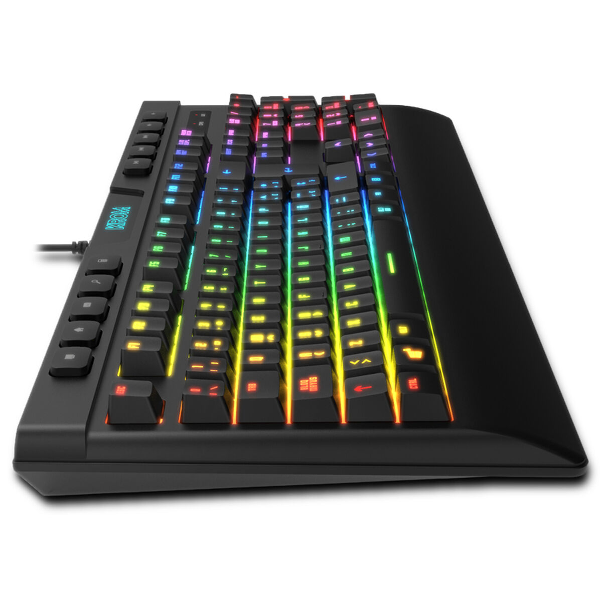 Игровые клавиатура и мышь Krom Kalyos RGB Чёрный-3