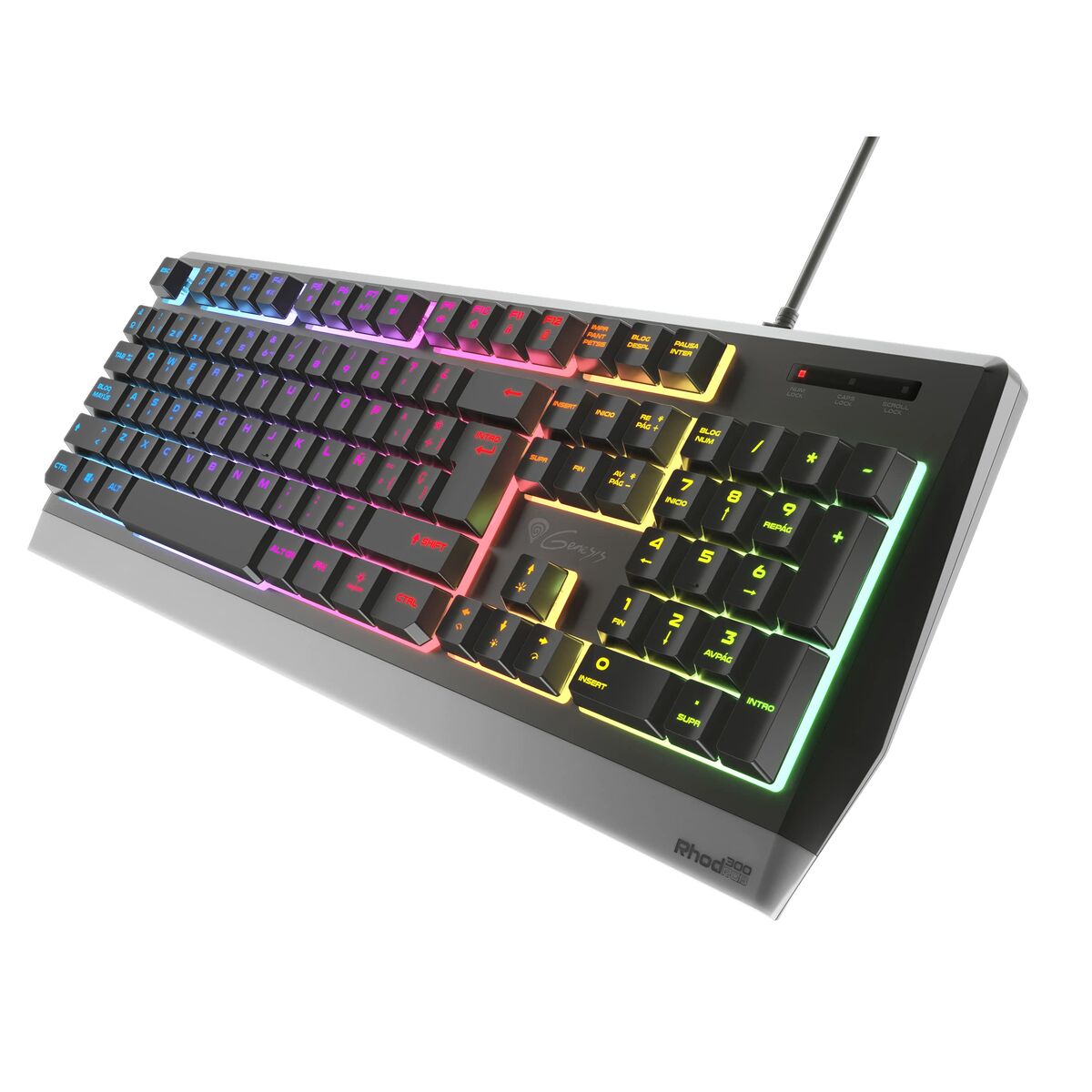 Игровая клавиатура Gaming Genesis NKG-1529 RGB Чёрный-3