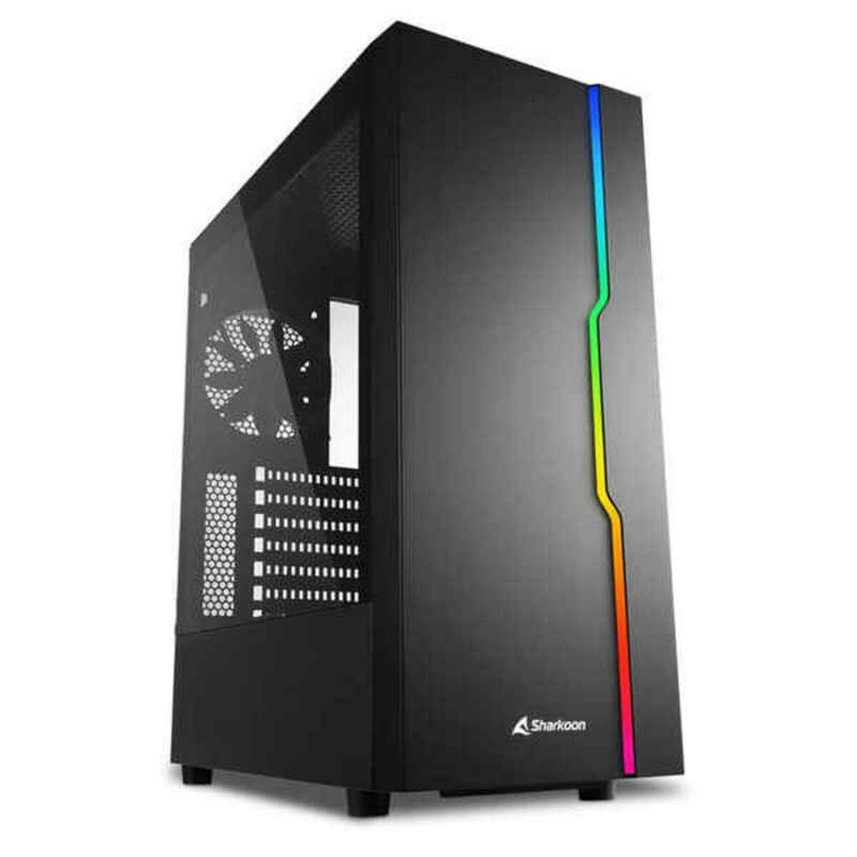 Блок полубашня ATX Galileo Sharkoon RGB Slider-2