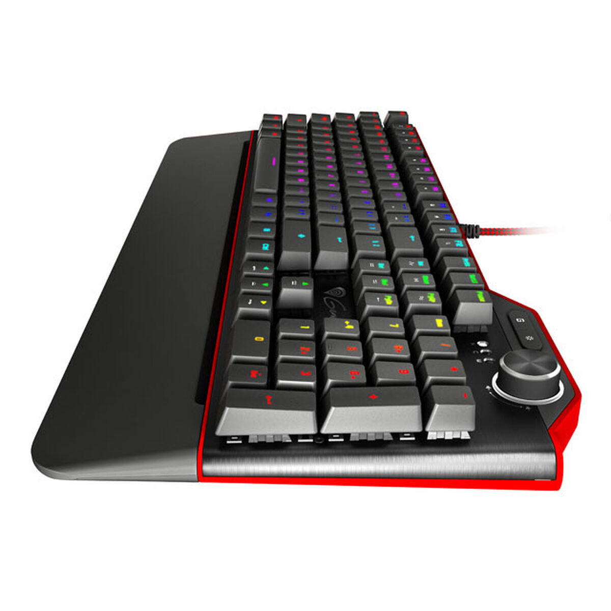 Игровая клавиатура Gaming Genesis RX85 RGB Чёрный Испанская Qwerty-2
