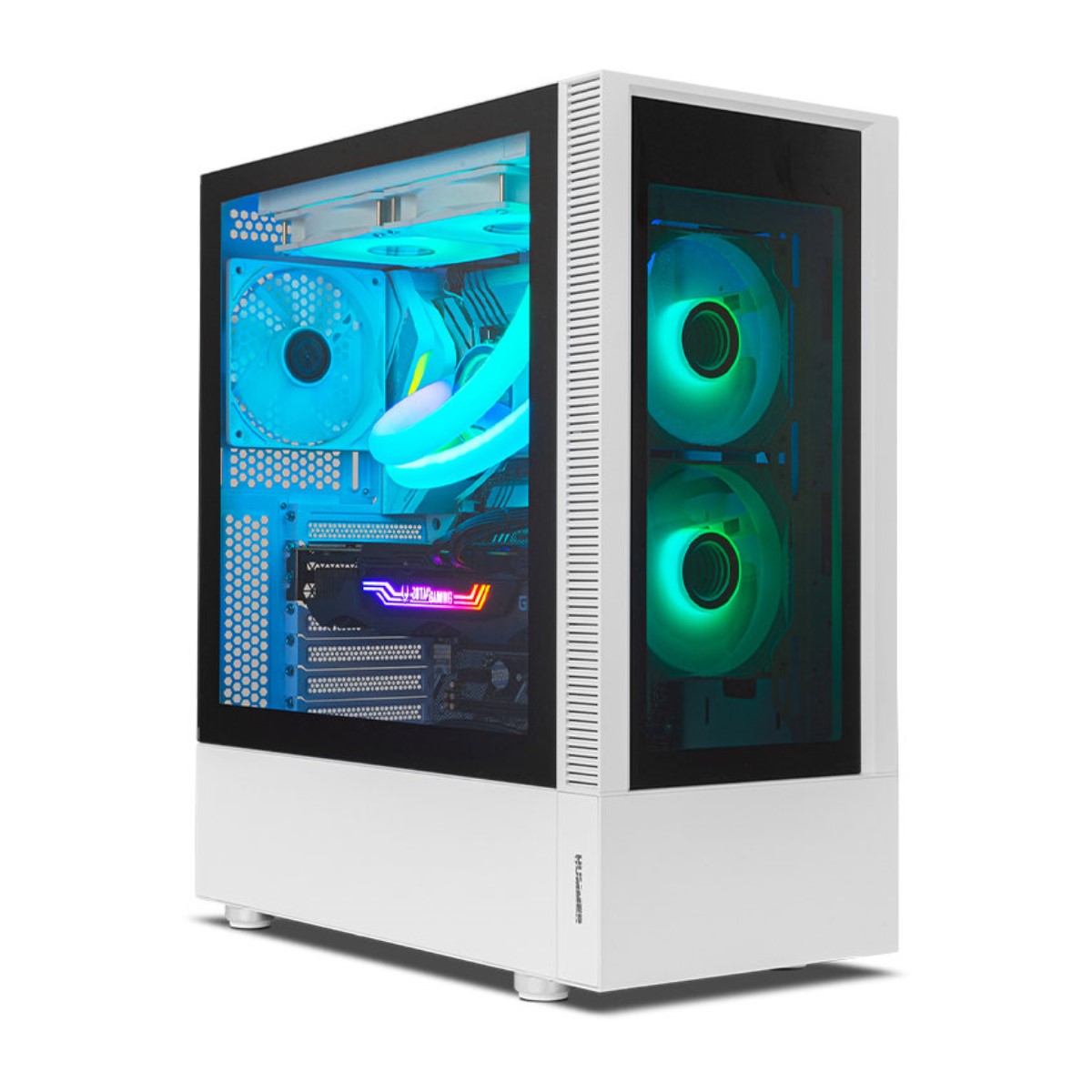 Блок полубашня ATX Galileo Nox Hummer Nemesis ARGB Белый-2