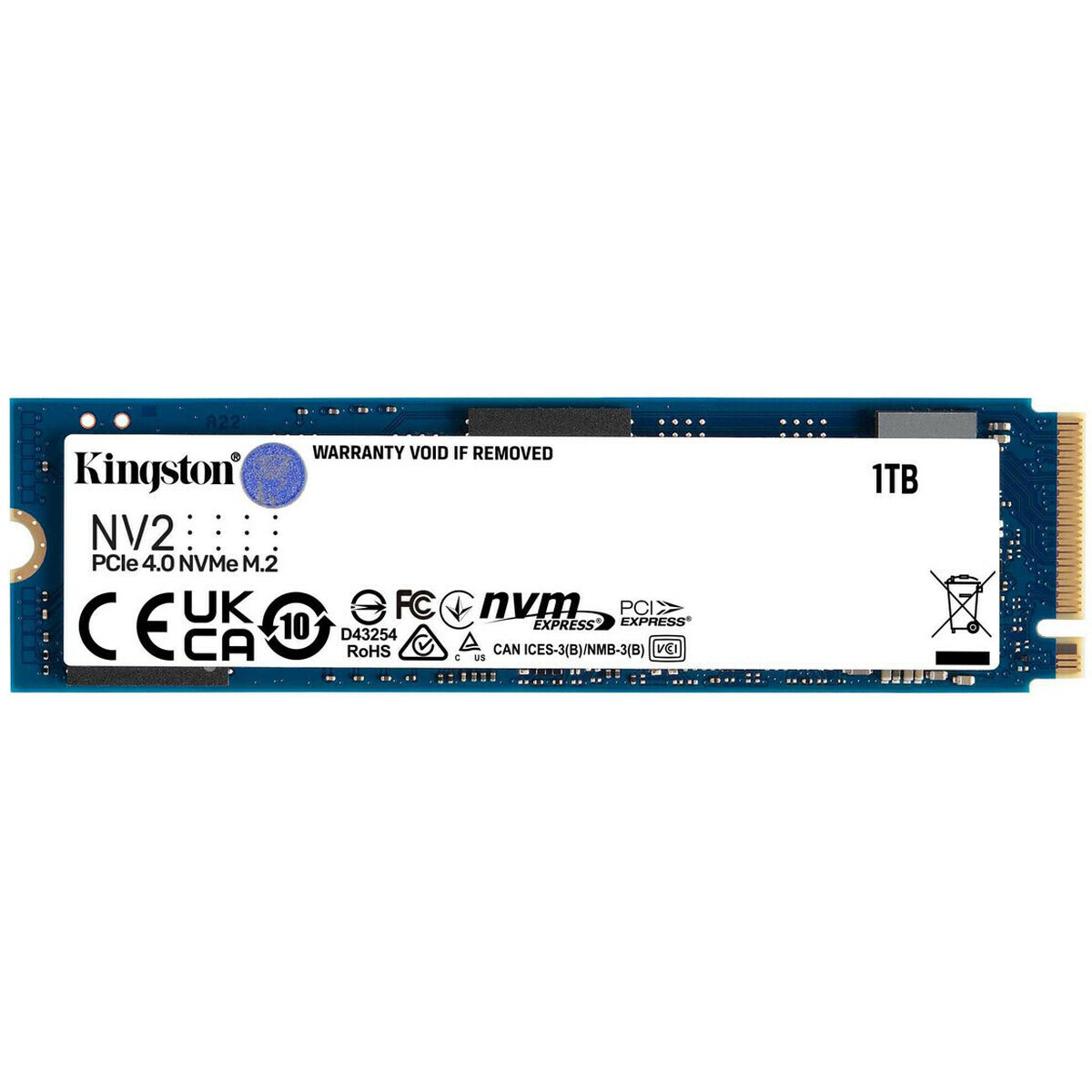 金士顿硬盘驱动器NV2 1 TB 1 TB SSD-2