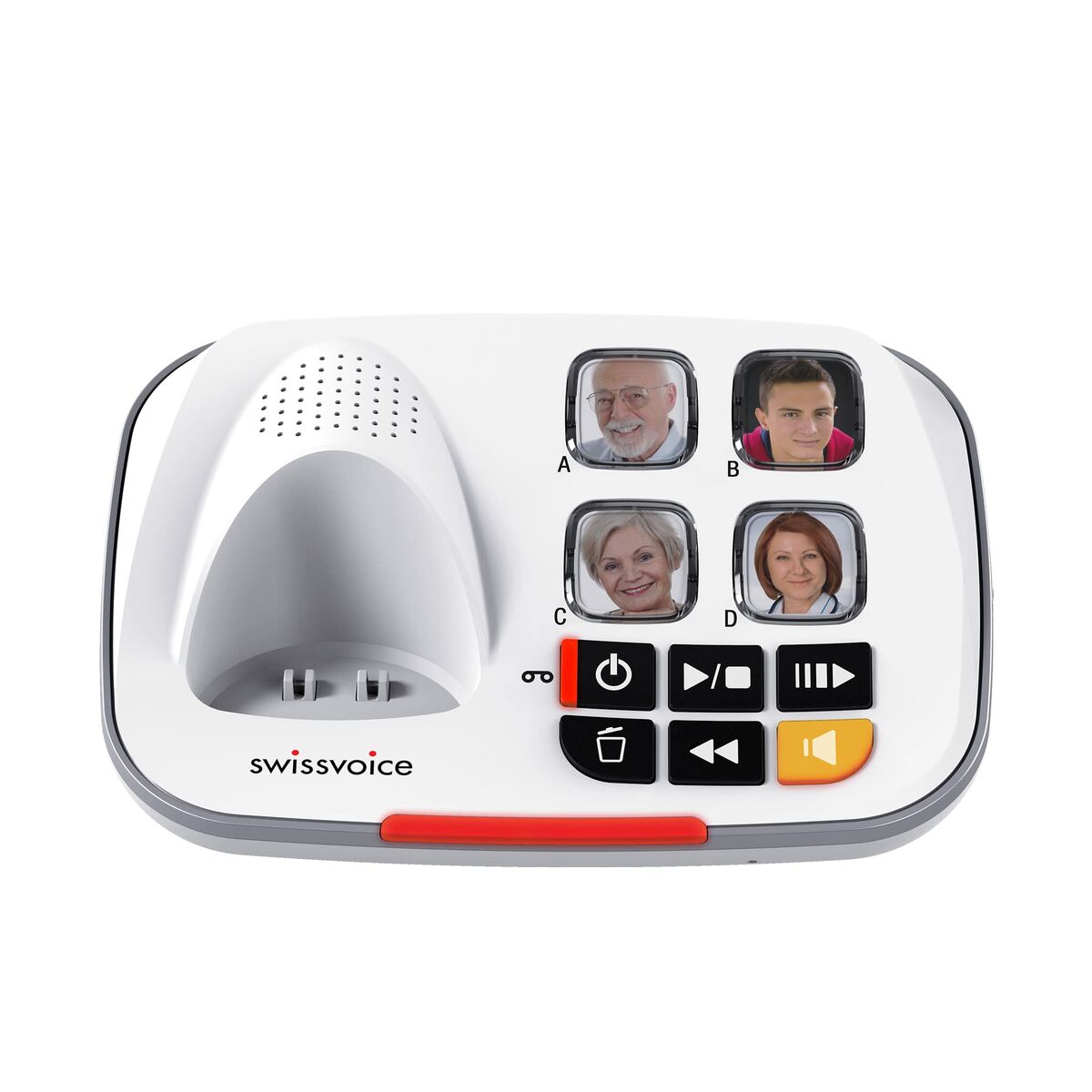 Беспроводный телефон Swiss Voice XTRA 2355 DUO Белый-4