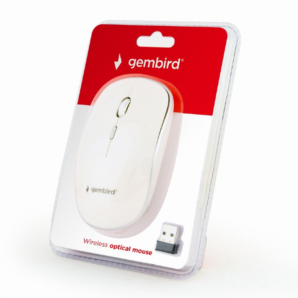 Оптическая беспроводная мышь GEMBIRD MUSW-4B-01-W Белый (1 штук)-2