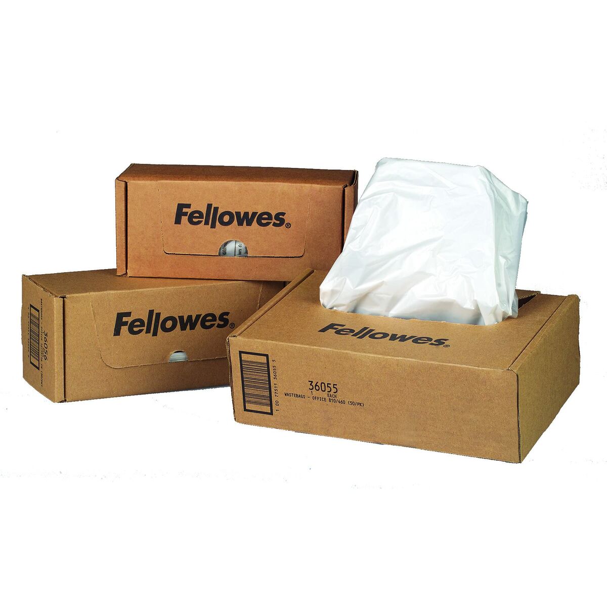 Мешки Fellowes 36055 Прозрачный 165 L (50 штук)-2