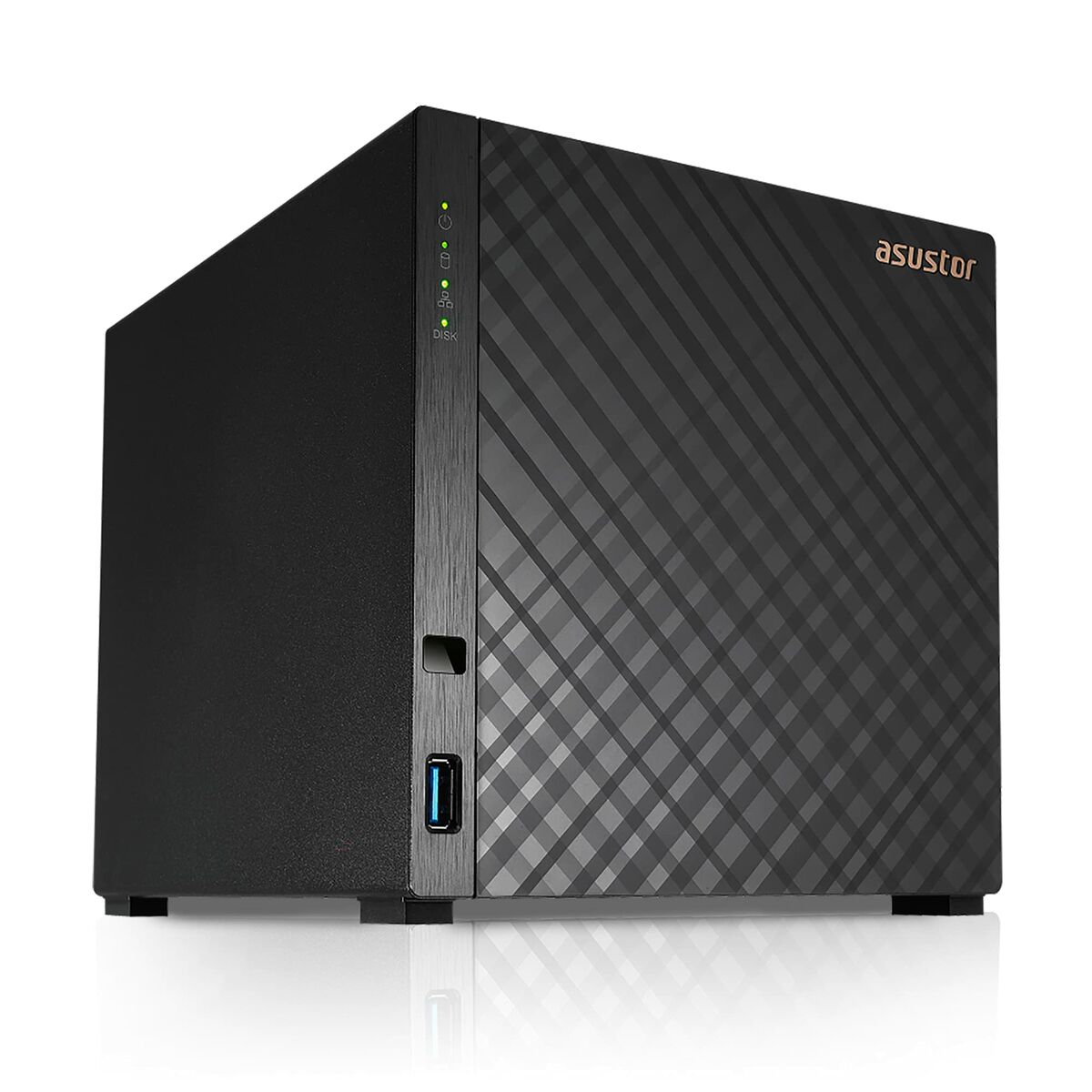 Asustor网络系统数据存储AS1104T Black 1.4 GHz Realtek RTD1296-6