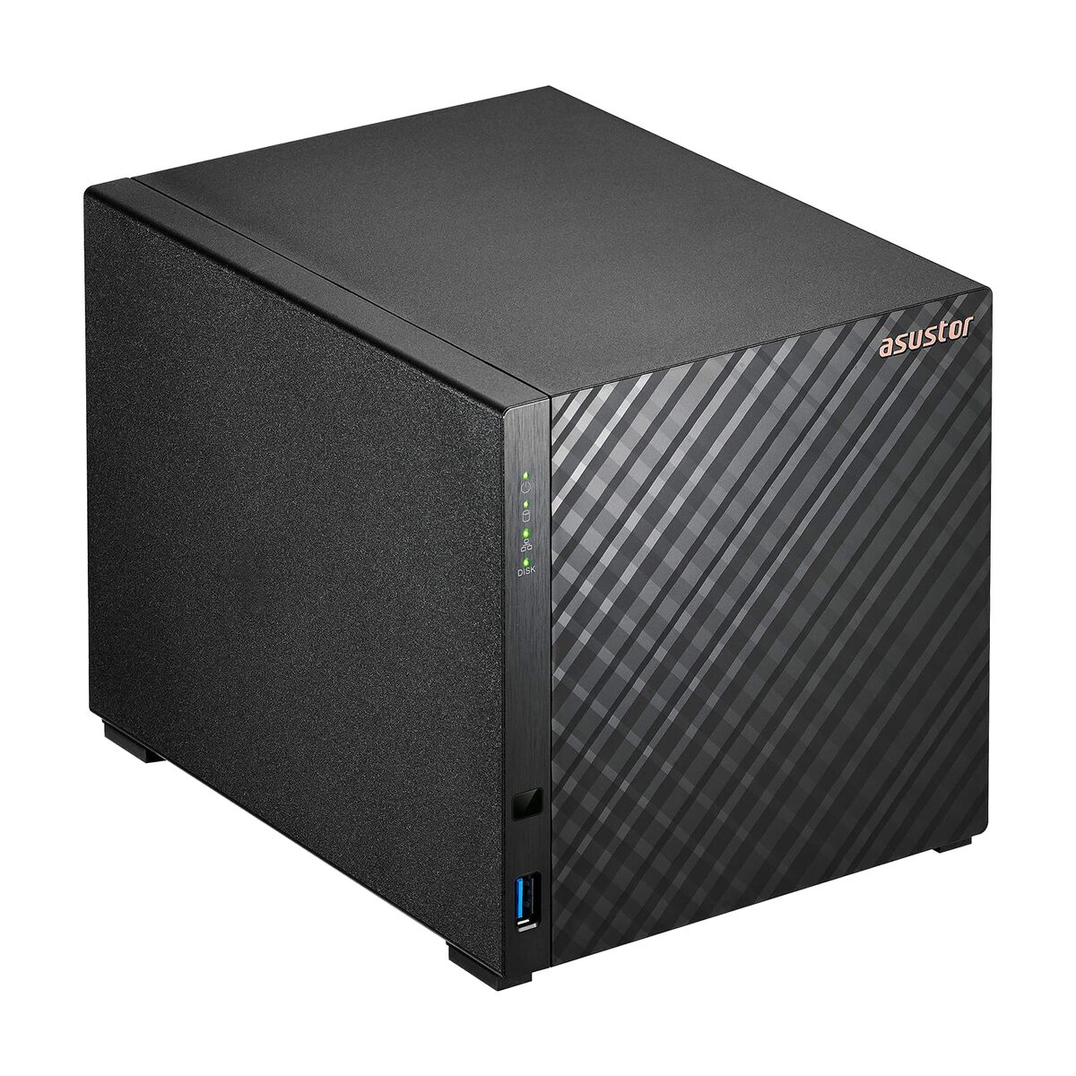 Asustor网络系统数据存储AS1104T Black 1.4 GHz Realtek RTD1296-7