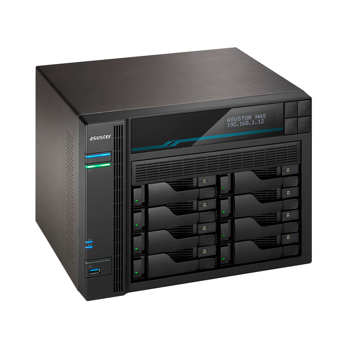 Asustor网络系统数据存储AS6508T Black Intel Atom C3538-3