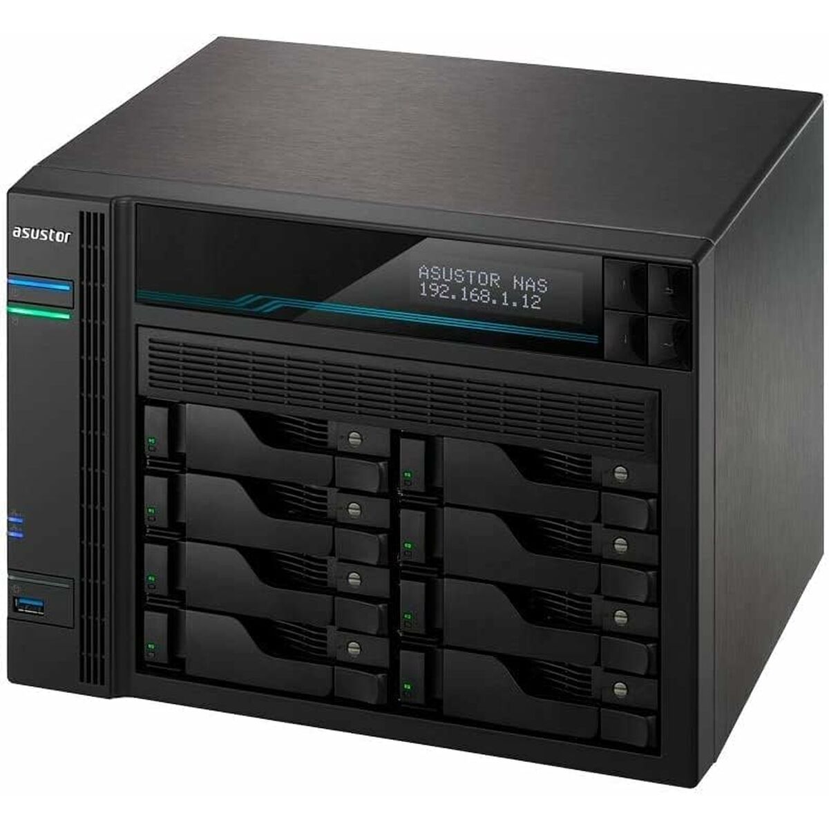 Asustor网络系统数据存储AS6508T Black Intel Atom C3538-6