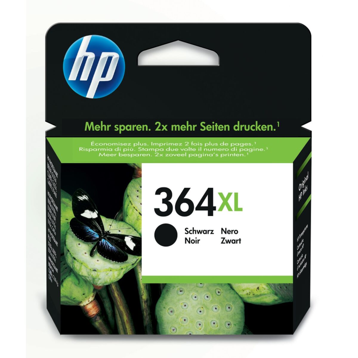 Cartridge with original ink HP CN684EE Black-3