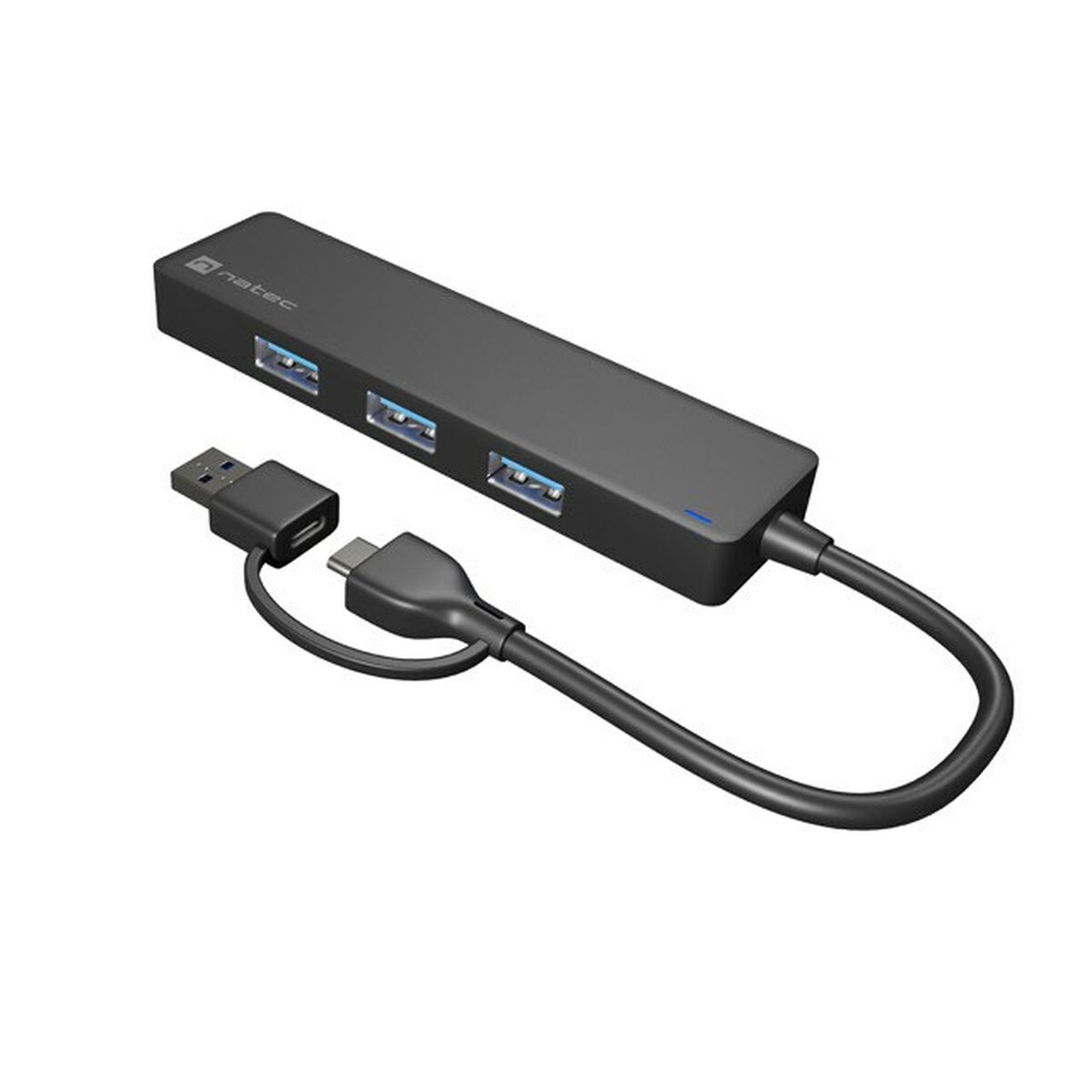 USB-разветвитель Natec NHU-2023 Чёрный-2