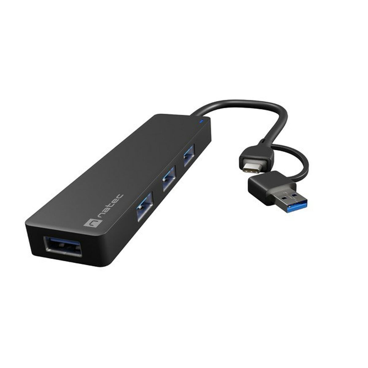 USB-разветвитель Natec NHU-2023 Чёрный-4