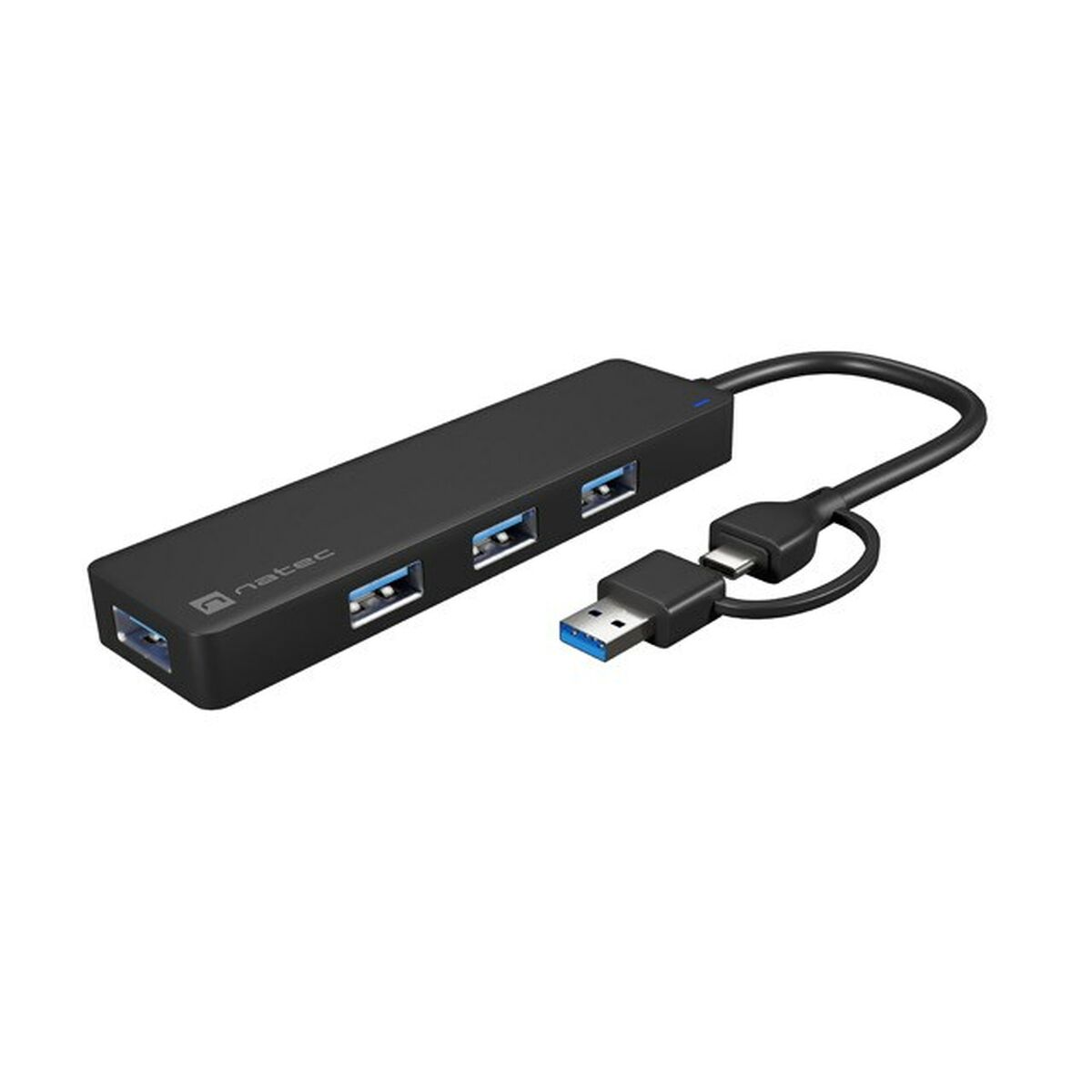 USB-разветвитель Natec NHU-2023 Чёрный-6
