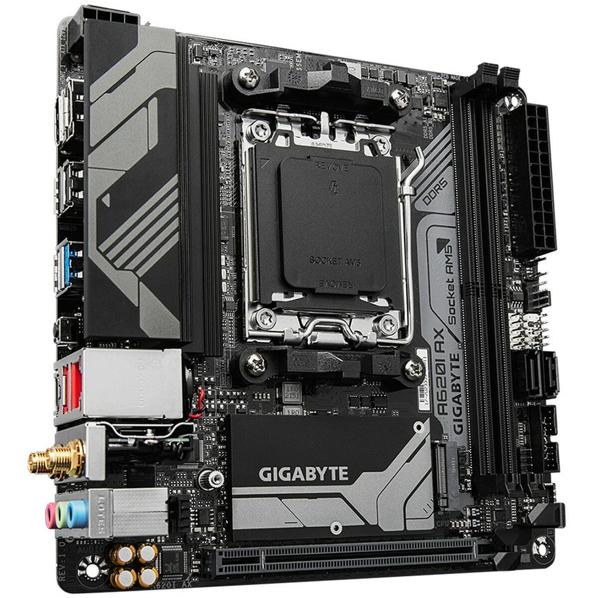 Материнская плата Gigabyte A620I AX AM5 MITX AMD AM5 AMD-2